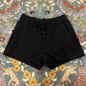 Black Lululemon shorts size 6